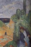 Paul Gauguin Green Christ oil on canvas